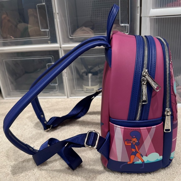 Loungefly Disney A Goofy Movie Powerline Eye To Eye Mini Backpack & Dust Bag - Picture 4 of 15